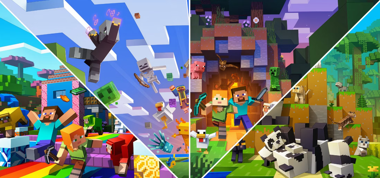 Игрок Minecraft Bedrock Edition предлагает увлекательные улучшения боя на мечах