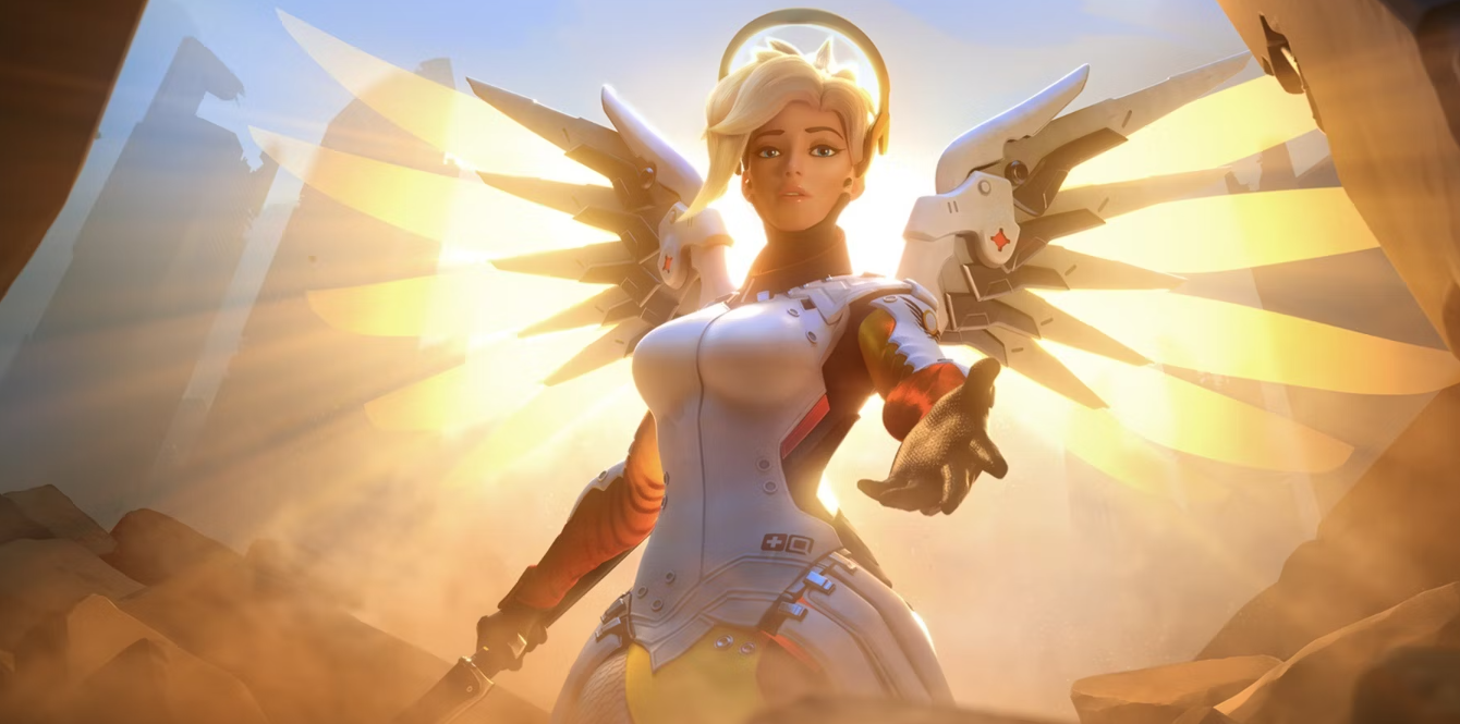 Милосердие преобразилось: концепт скина Overwatch 2 переосмысливает героя как любимого персонажа Nintendo — изображение 3