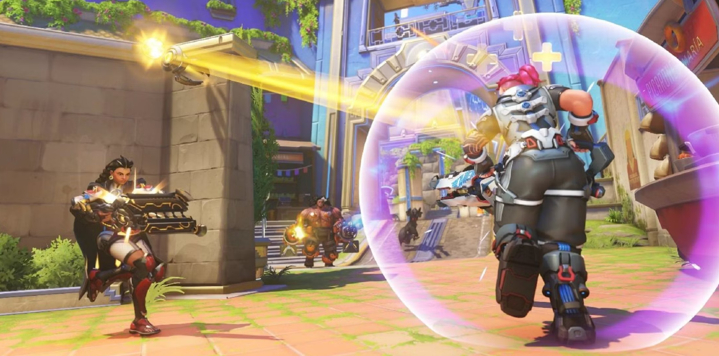 Игроки Overwatch 2 развлекают себя человеческой пирамидой во время сбоя сервера — изображение 2