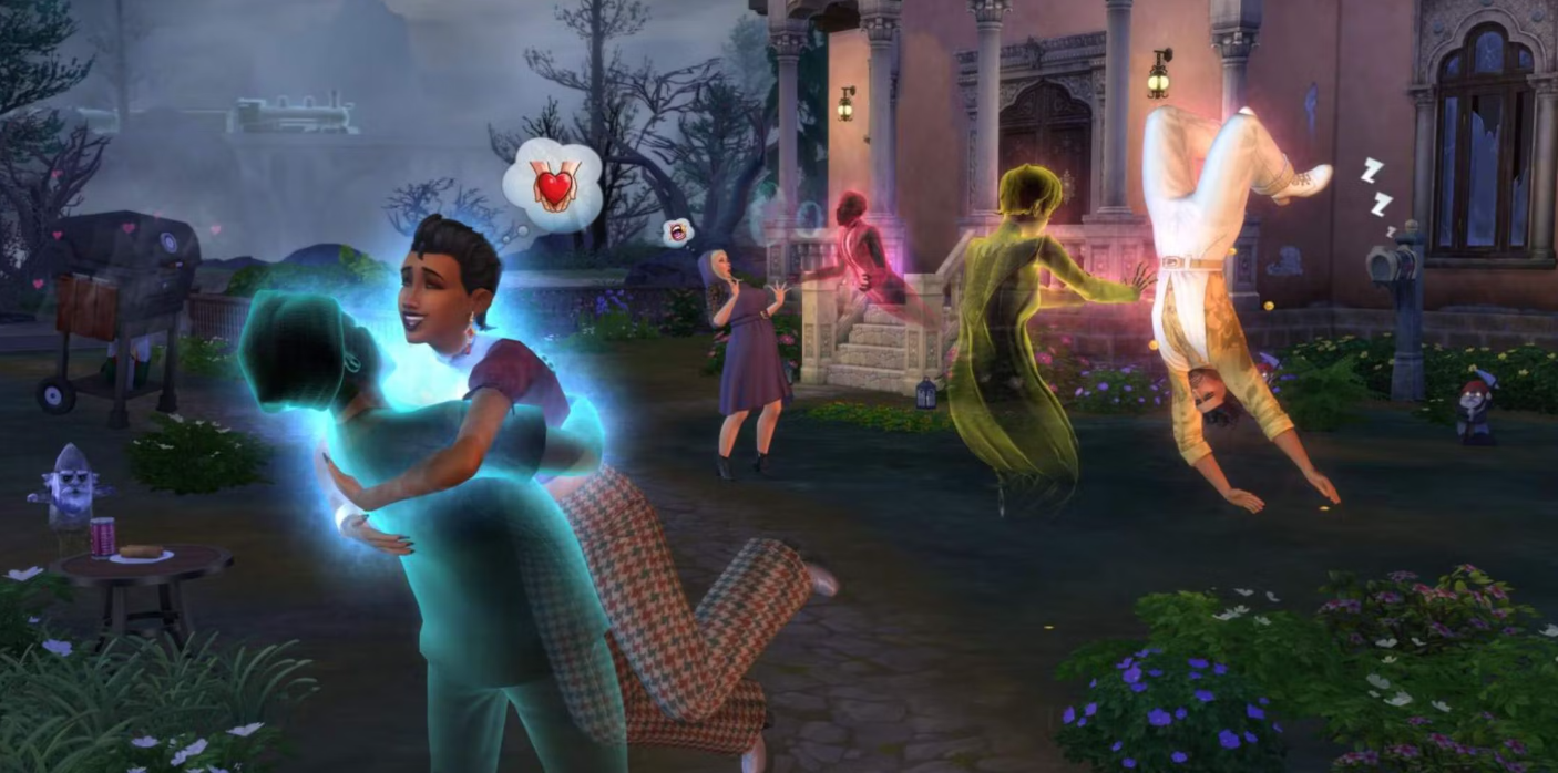 Игрок The Sims 4 представил потрясающую ретро-дань уважения дополнению Life & Death