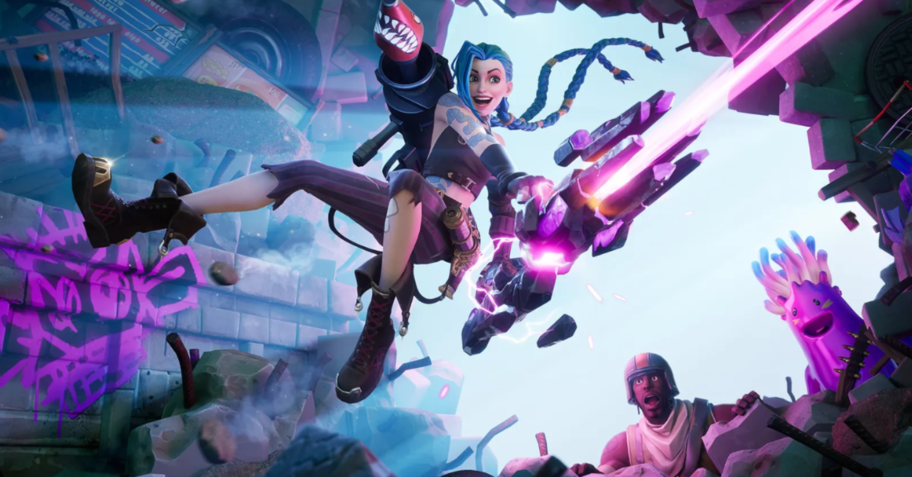 Когда выйдет скин Jinx для Fortnite и как его получить?