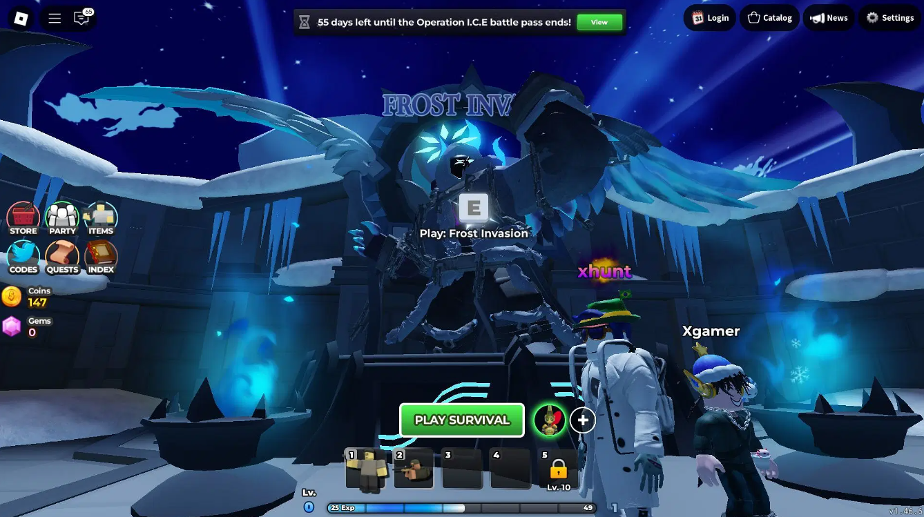Chill Surge: Обновление Frost Invasion для Tower Defense Simulator