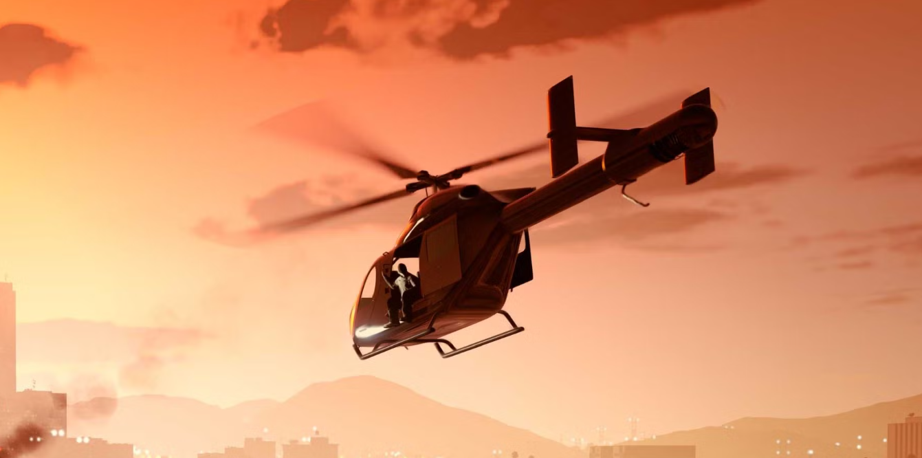 Игрок GTA Online наталкивается на очень смешную ошибку с вертолетом
