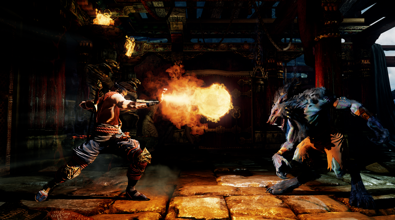 Killer Instinct бой огонь