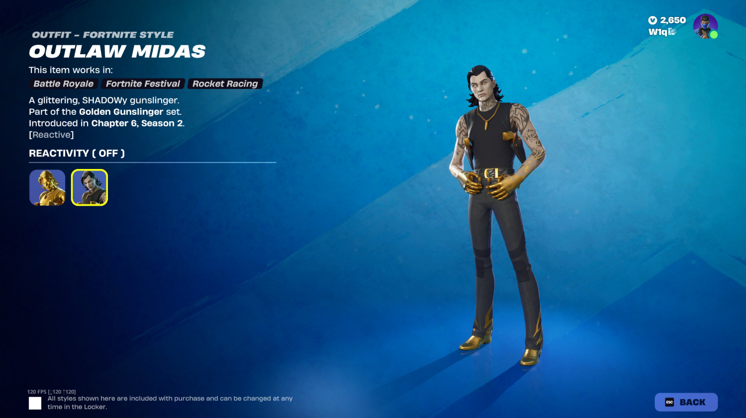 Как разблокировать скин Outlaw Midas в Fortnite – Полное руководство и советы