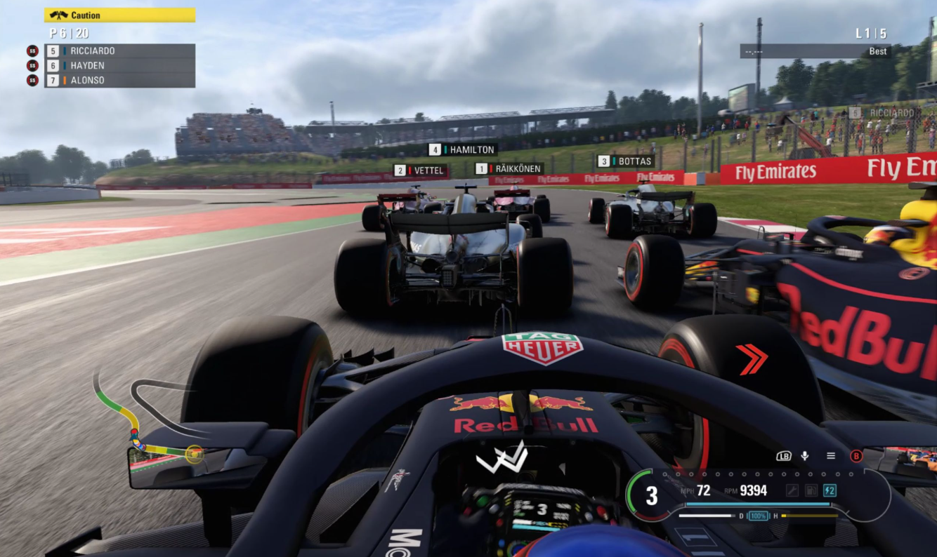 F1 2018 game