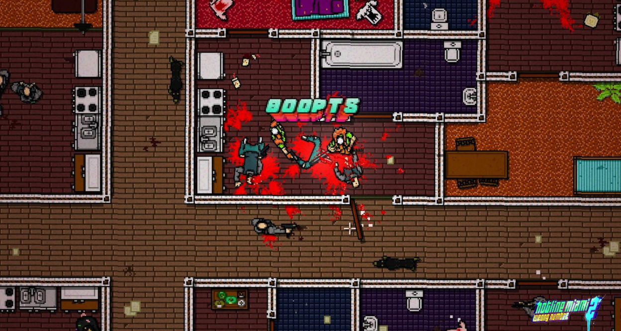 Hotline Miami 2 Wrong Number перестрелка