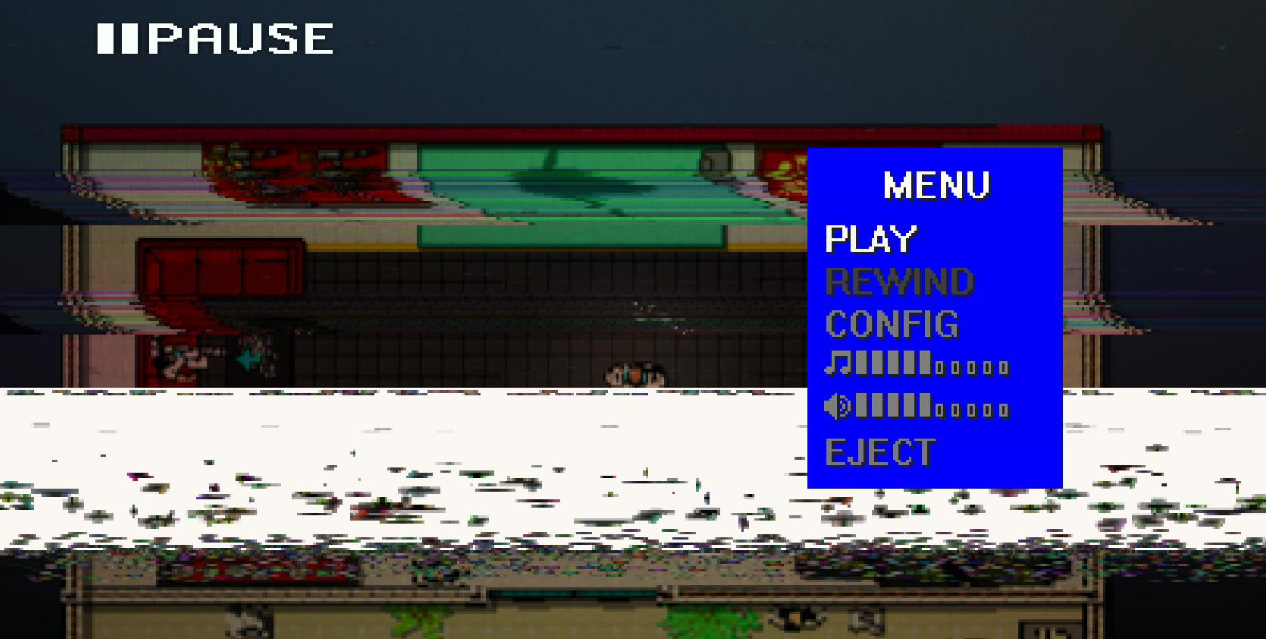 Hotline Miami 2 Wrong Number меню