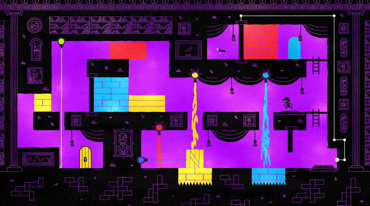 Hue obstacles