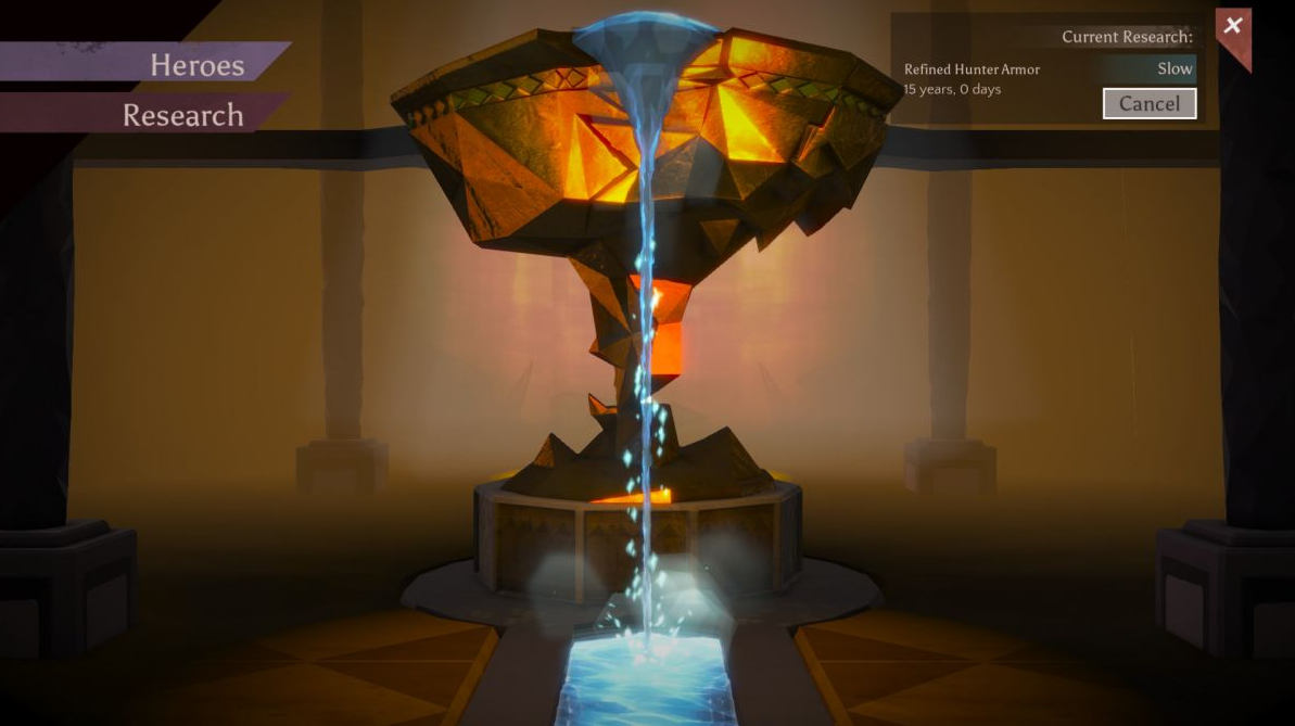 Massive Chalice игровое меню