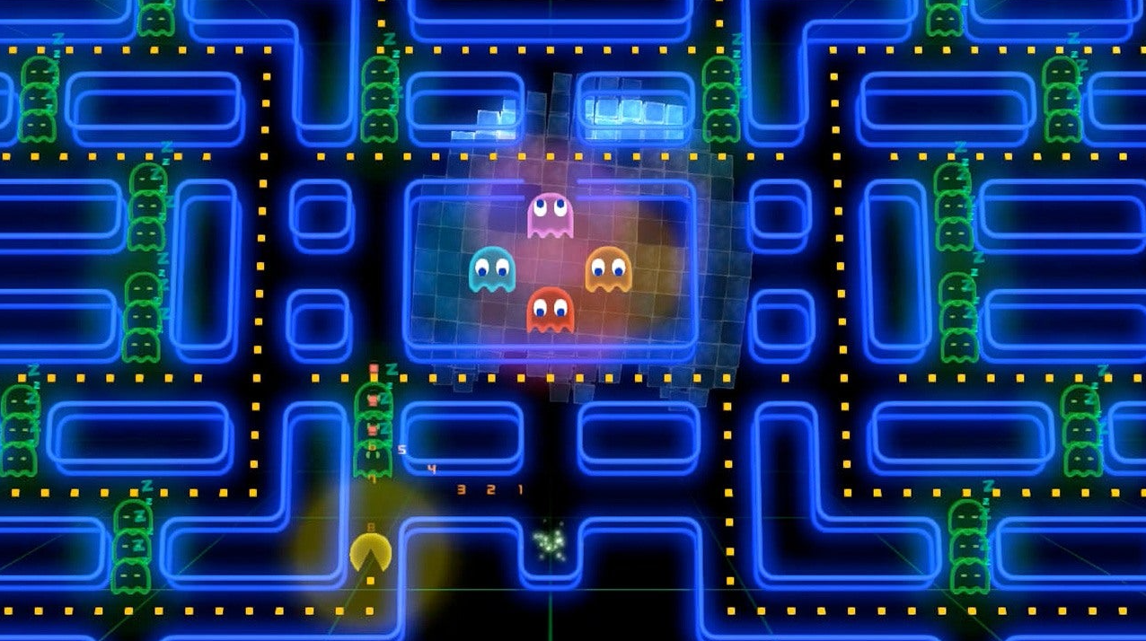 PAC-MAN&trade; CHAMPIONSHIP EDITION 2 геймплей