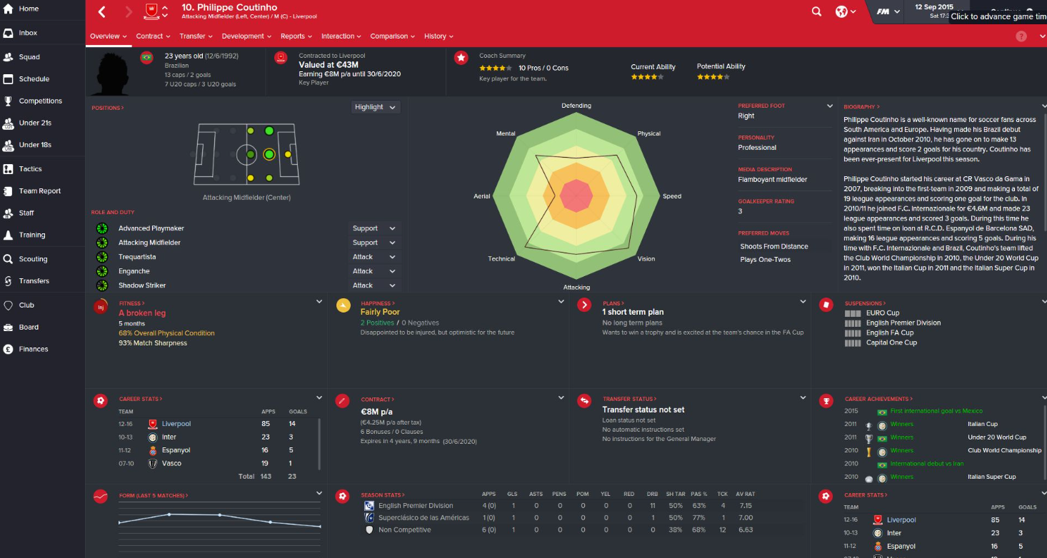 Football Manager 2016 угловой