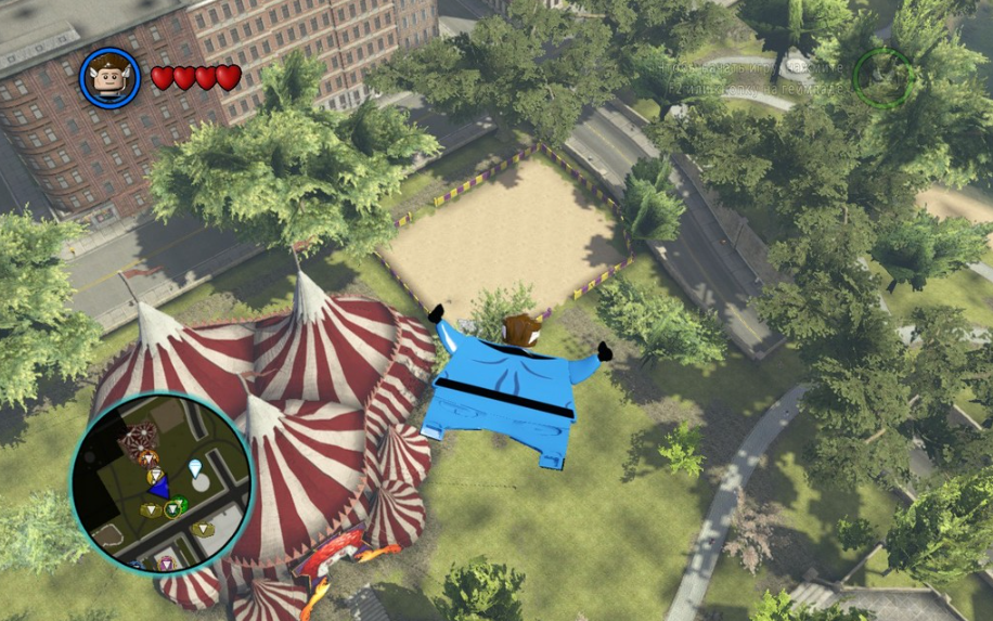 LEGO Marvel Super Heroes цирк