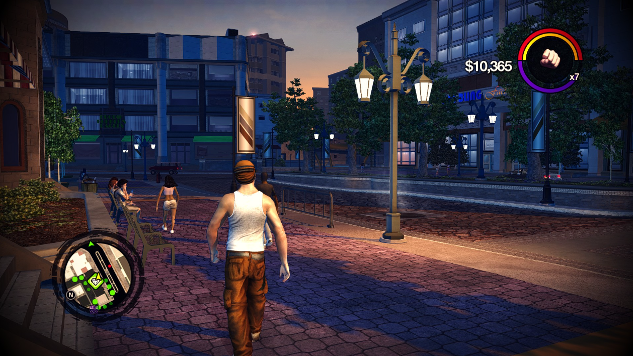 Saints Row 2 в городе