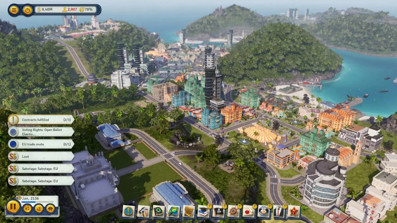 Разбор внутренней и внешней политики в Tropico 6