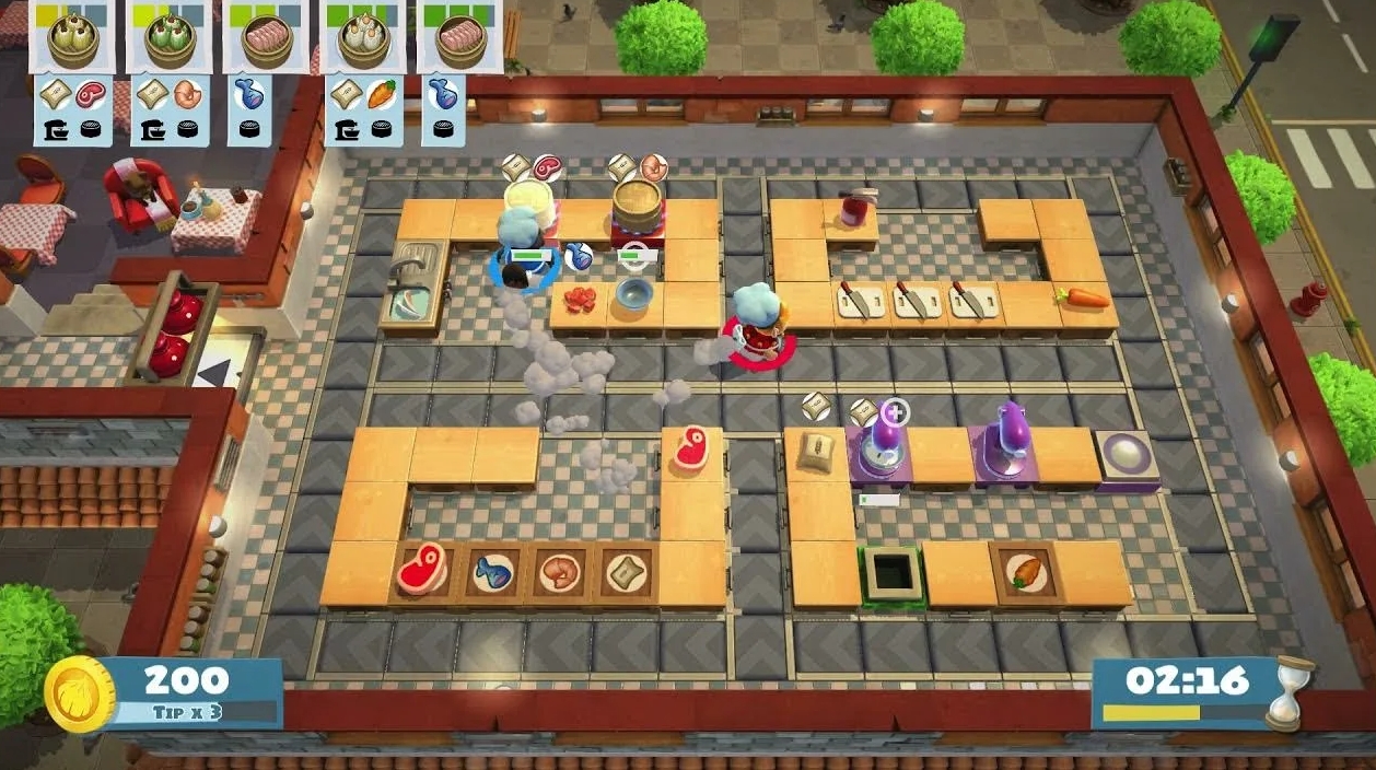 Main Differences Between Overcooked and Overcooked 2