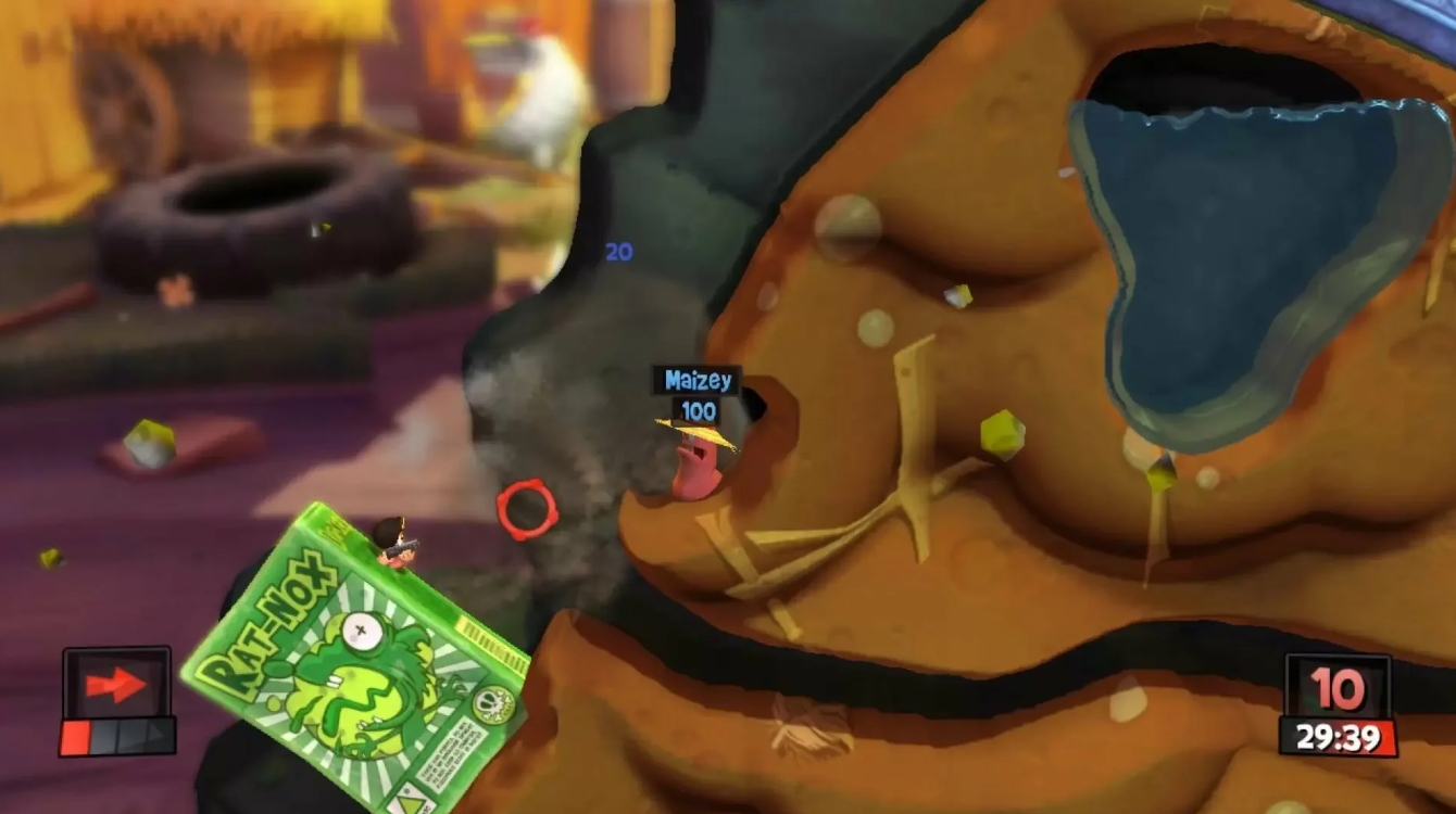 The main feature of Worms Revolution