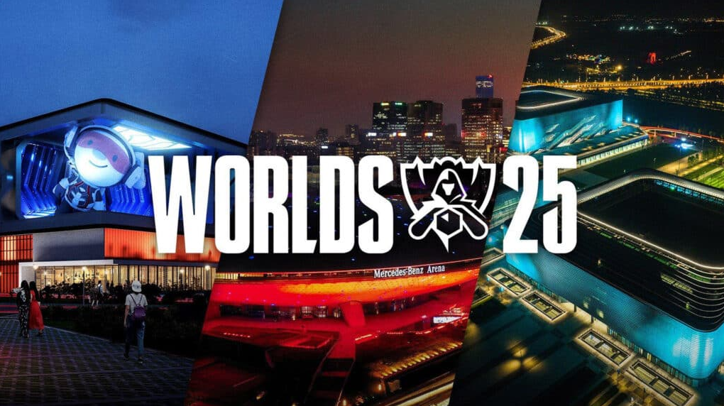 Объявлены города-хосты и арены Worlds 2025 от Riot Games