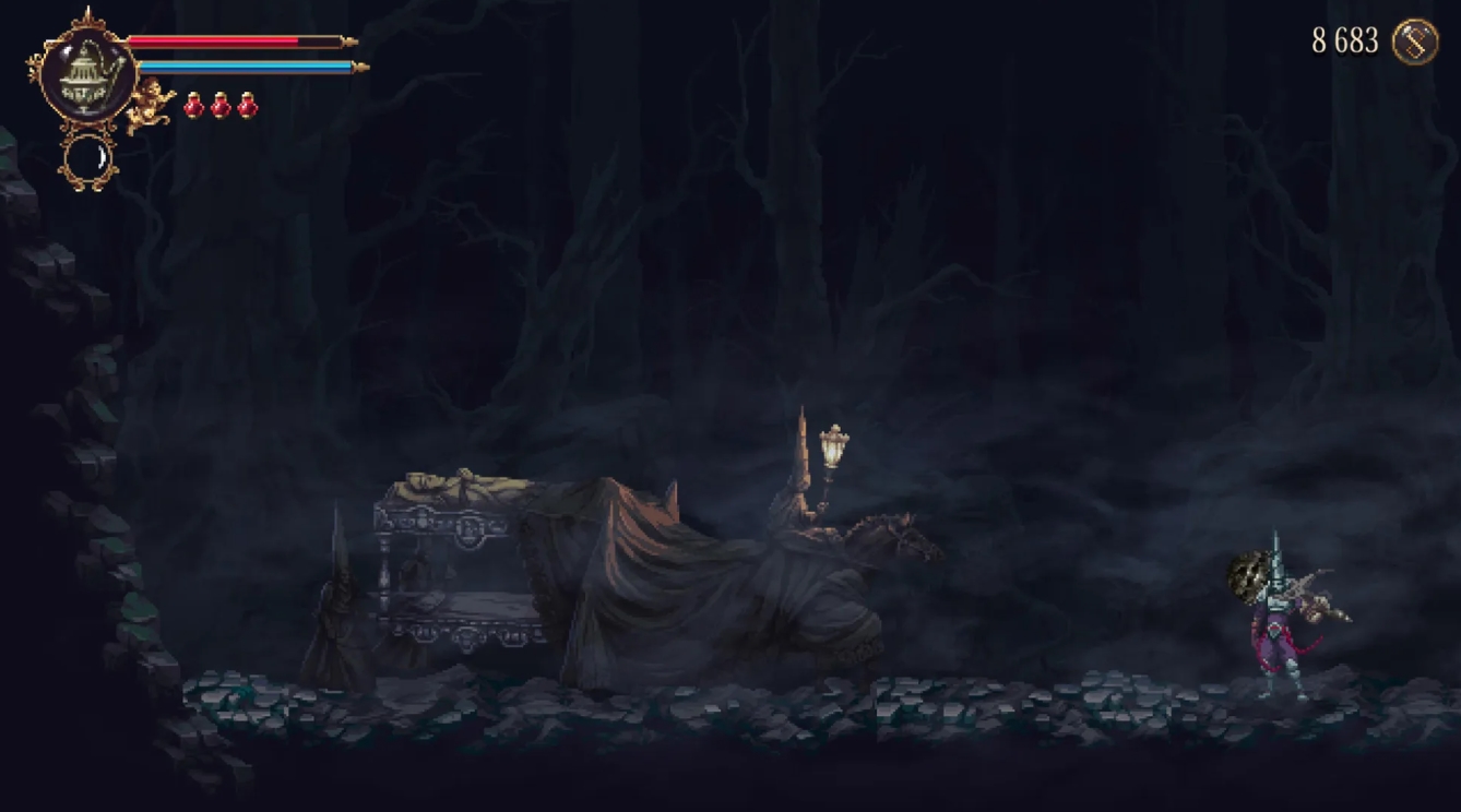 Blasphemous gameplay