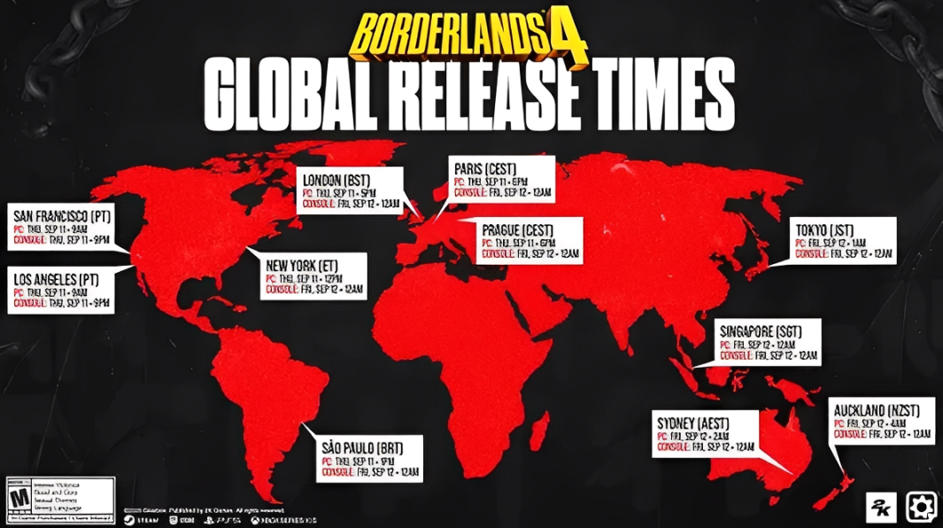 Механическая коробка передач объявляет о времени запуска Borderlands 4 — изображение 2