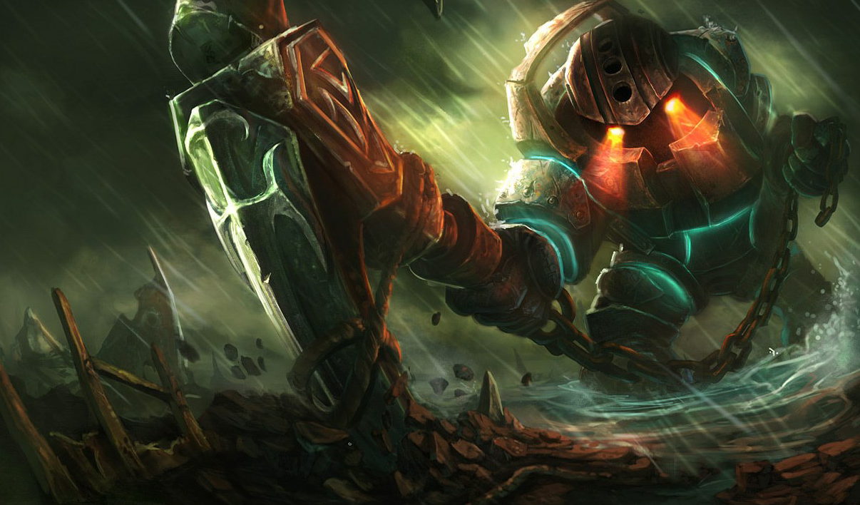 Роль поддержки Nautilus в LoL