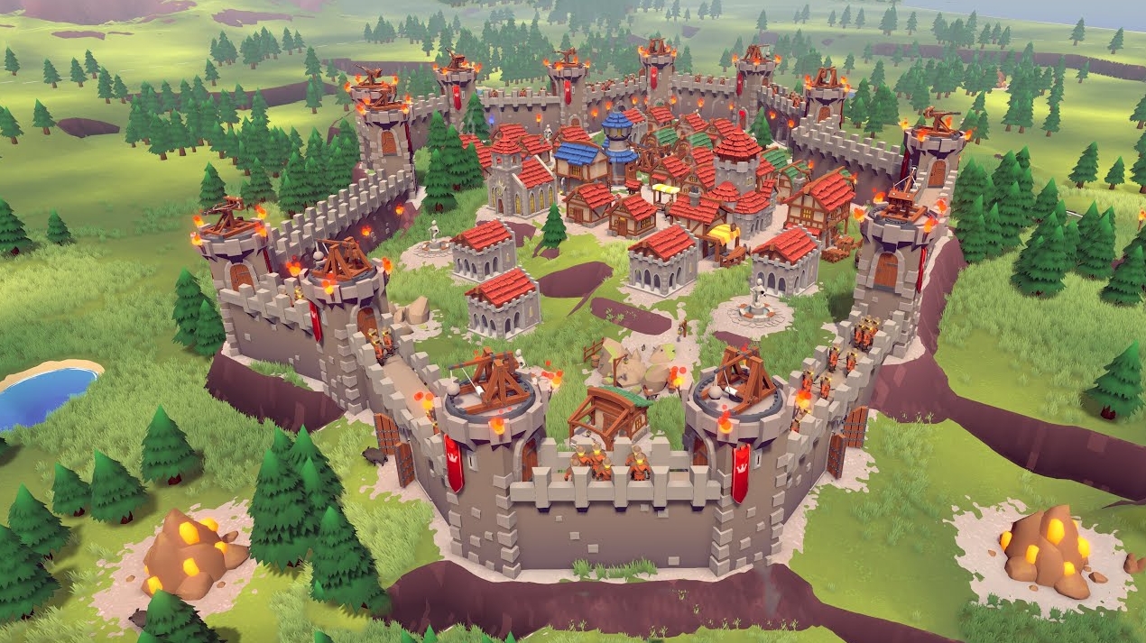 Becastled castle defense