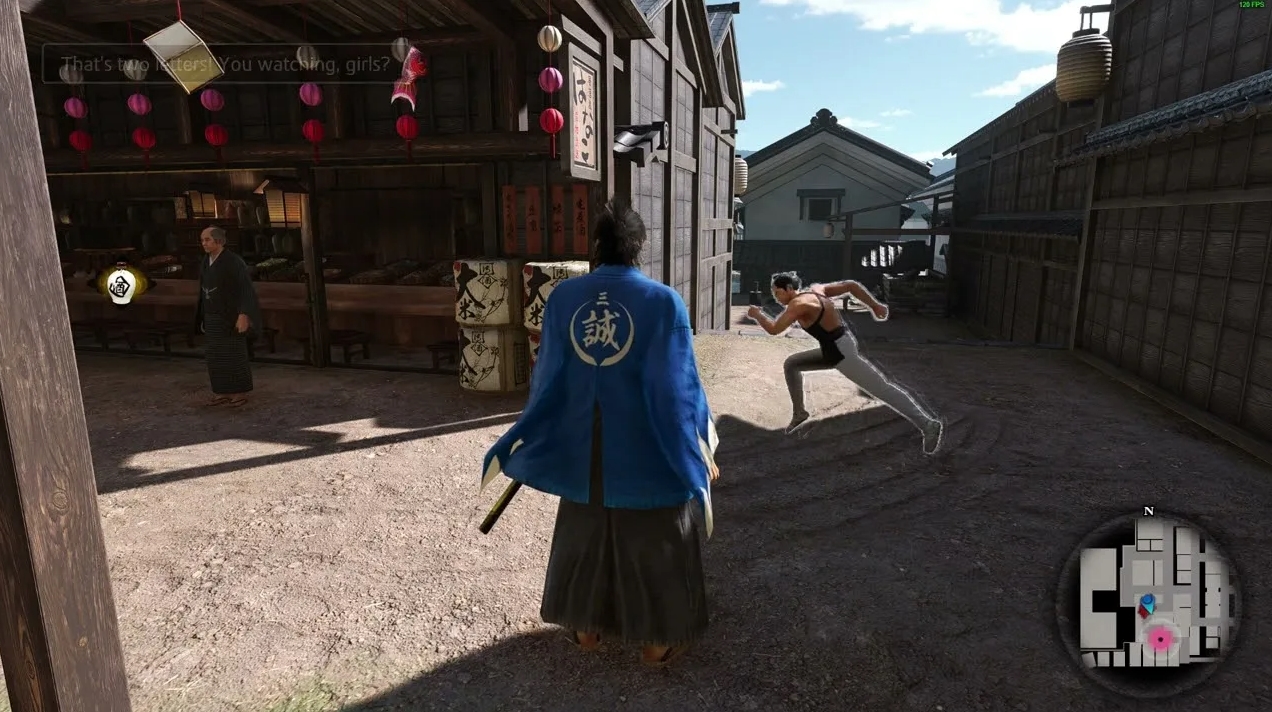 Gameplay is Like a Dragon Ishin!