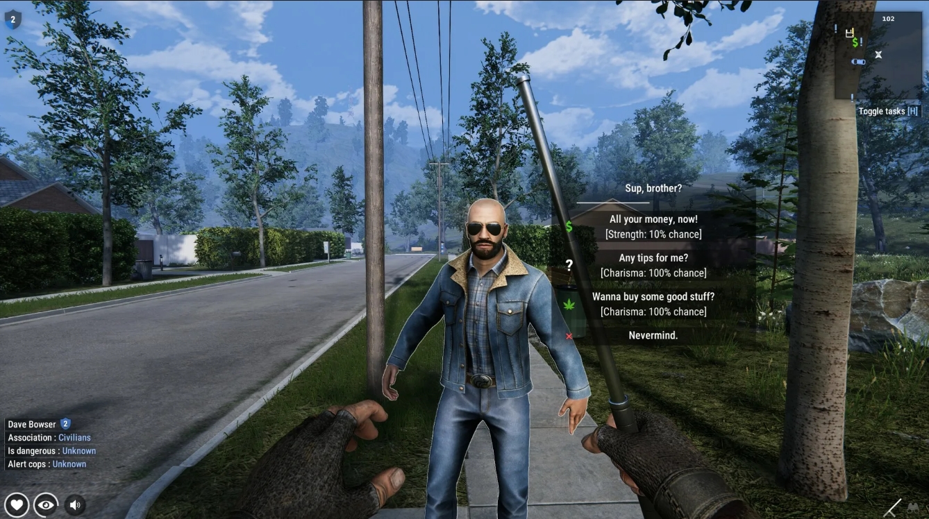 Crime Simulator plot