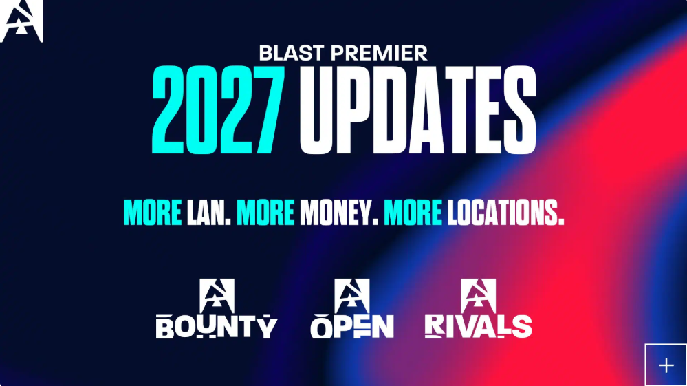 BLAST Premier 2027: полное расписание турниров, новый формат Bounty и призовой фонд 10 миллионов долларов — изображение 1