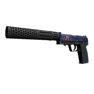 StatTrak™ USP-S | Black Lotus (Minimal Wear)