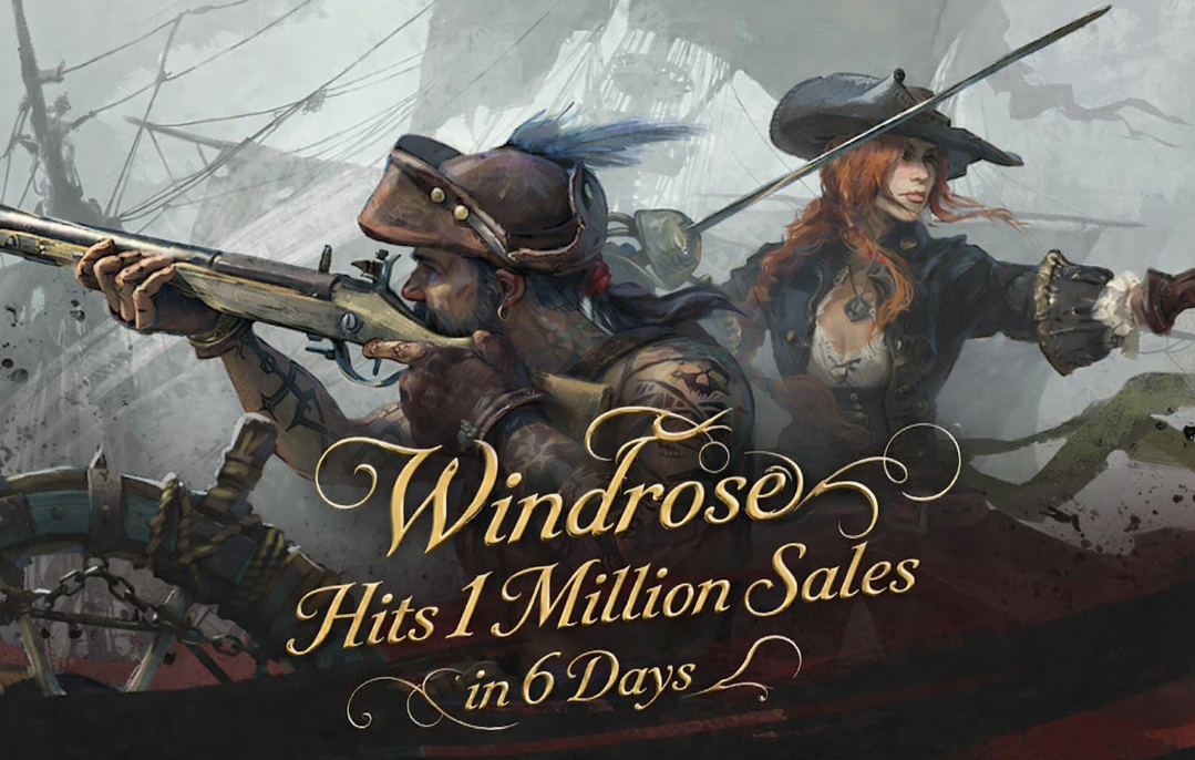 Windrose взяла миллион проданных копий за 6 дней: скидка в Steam и новый трейлер на подходе — изображение 1