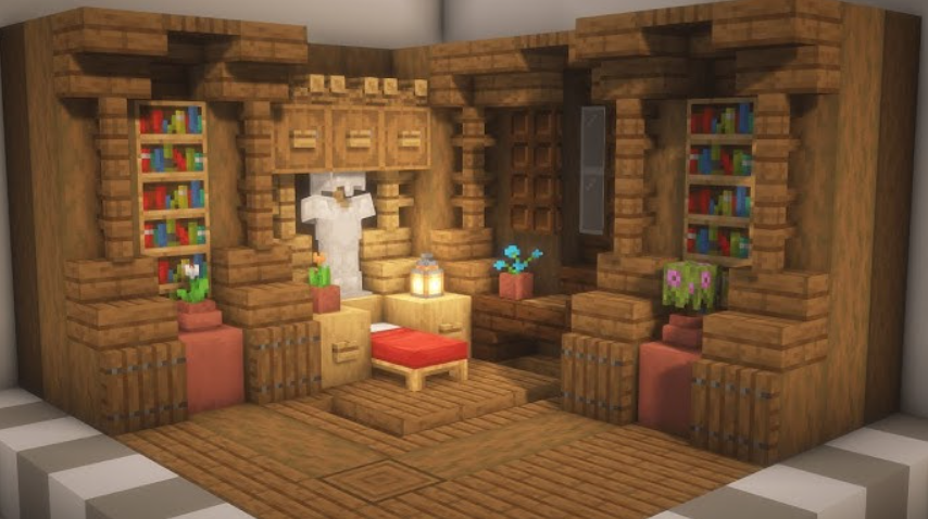 Уютные идеи для интерьера в стиле Minecraft