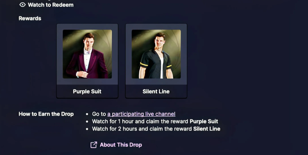 Руководство по наградам Twitch Drops