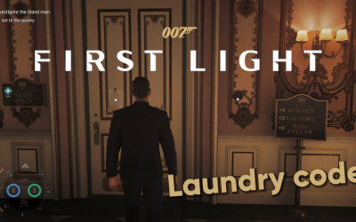 007 First Light: код от прачечной 1805, все маршруты и скрытый сейф