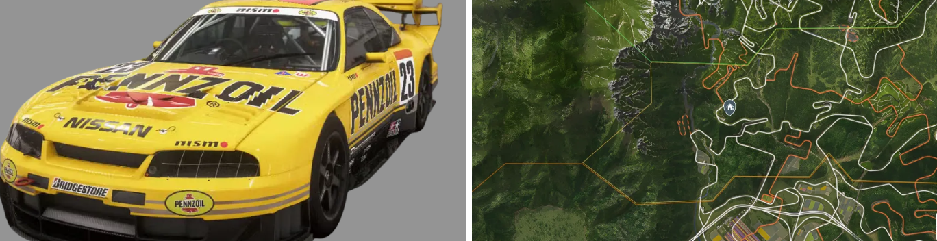 1998 Nissan #23 Pennzoil NISMO Skyline GT-R