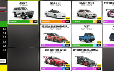 Какой стартовый автомобиль выбрать в Forza Horizon 6: полный гайд по Silvia, Celica и Jimmy