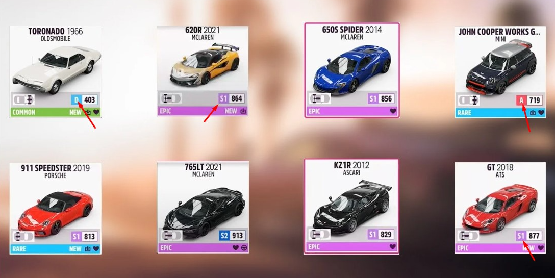Находки в сараях в Forza Horizon 6