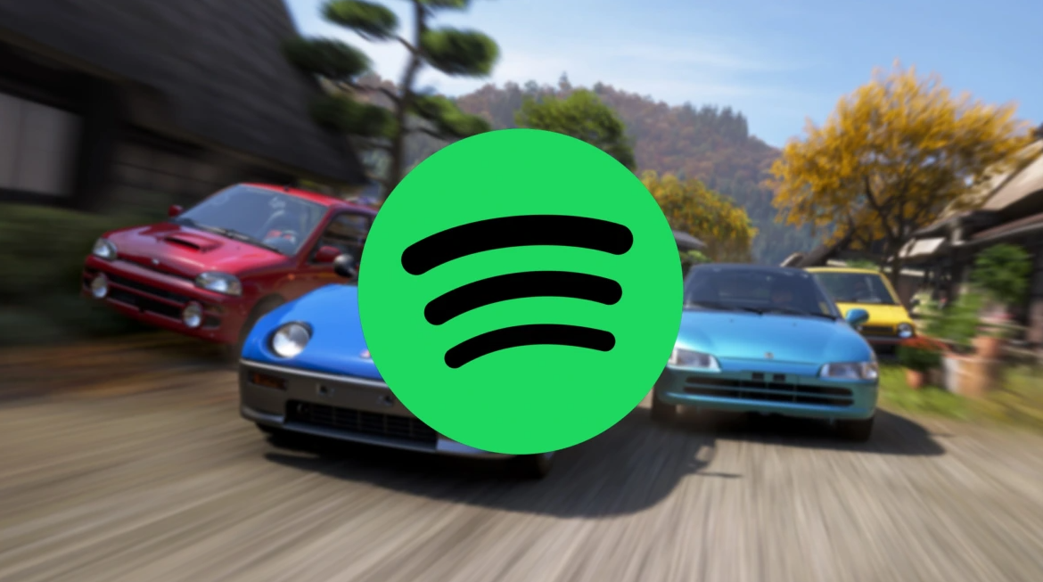 Spotify в Forza Horizons