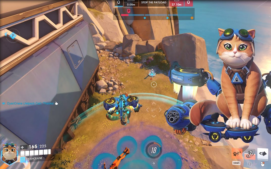Jetpack Cat в Overwatch: способности, баны и место в S-тире сезона 2026 — изображение 2
