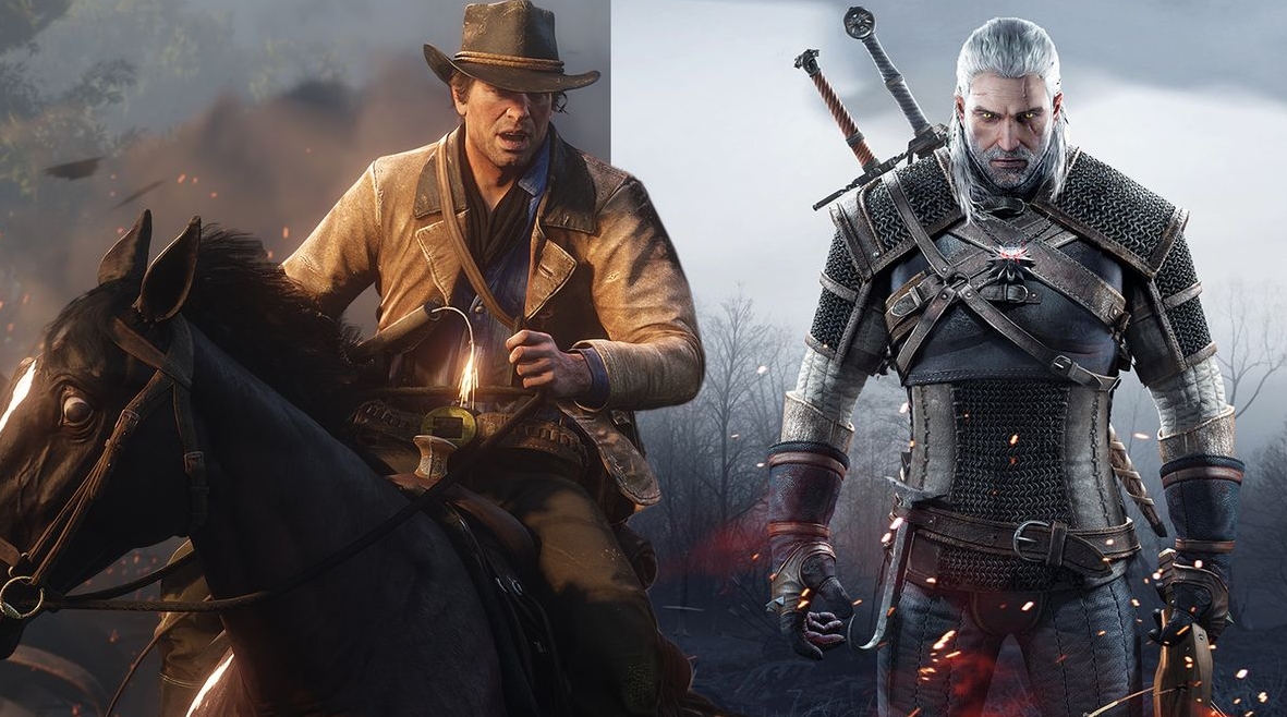 Сравнение Red Dead Redemption 2 и The Witcher 3 — RDR2 вошла в топ самых продаваемых игр в истории индустрии