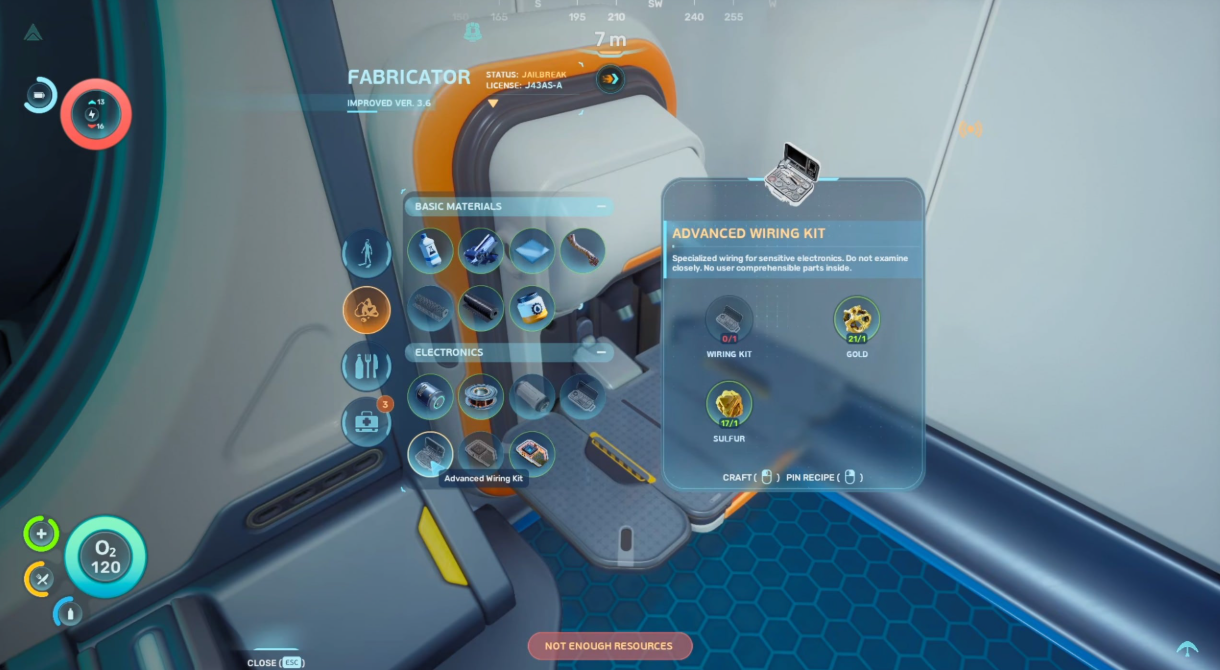 Технические модули Subnautica