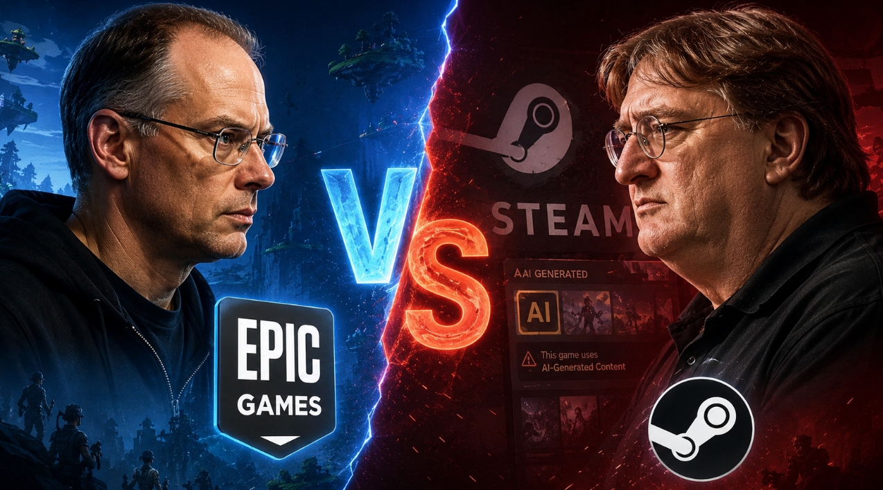Тим Суини vs Steam: почему глава Epic Games считает маркировку AI в играх «безответственной» — и кто прав — изображение 1