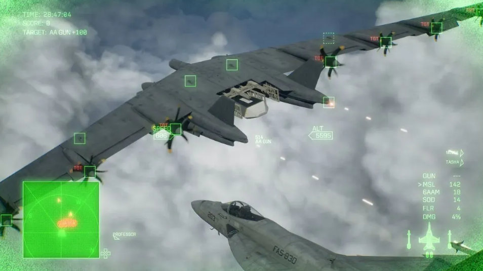 Игровой процесс Ace Combat 8