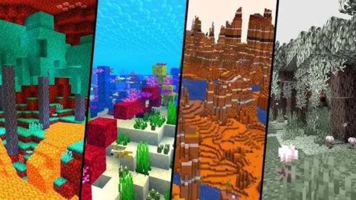 Все биомы Minecraft 2026: полный список, новые Серные пещеры и Пятнистый лес — изображение 1