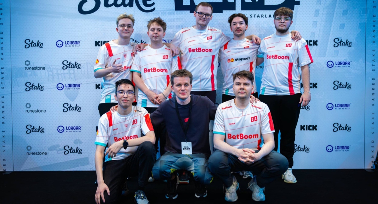 Состав BetBoom Team на IEM Cologne Major 2026, завершивший первую стадию турнира с результатом 3:0