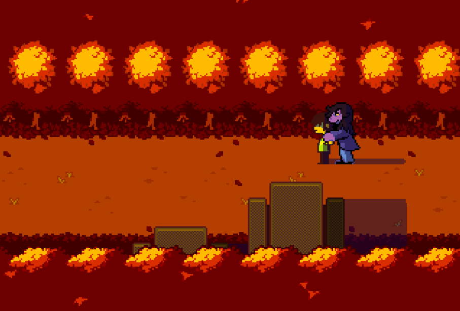 Странная концовка Крис и Нуэль в Deltarune Глава 5: полный гайд по Weird Route — изображение 4
