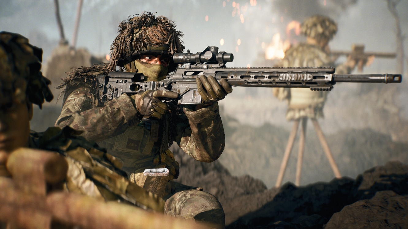 Снайпер в Battlefield 6 во время боевой операции на фоне обсуждений сокращений в EA