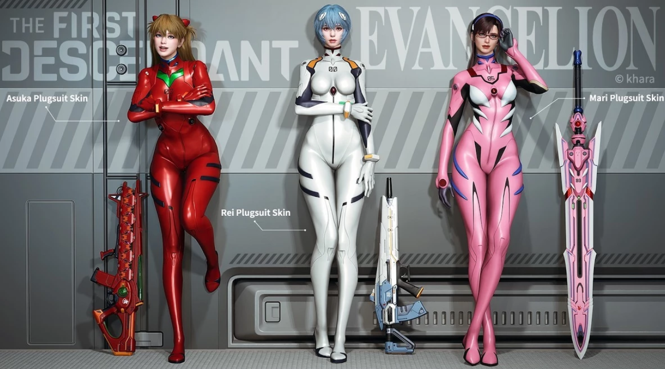 The First Descendant коллаборация с Evangelion