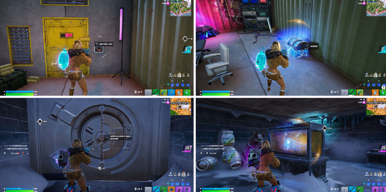 Где найти все хранилища и ключи в Fortnite Runners — полный гайд по 8 локациям — изображение 2