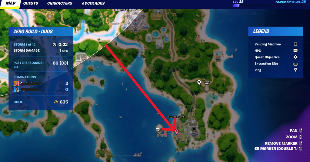 Подозрительный утиный ключ в Fortnite: где найти утку и как открыть секретное хранилище — изображение 5